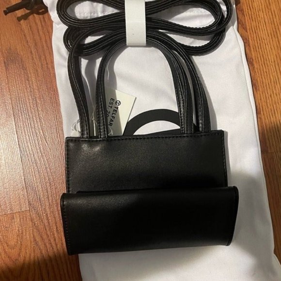 Telfar Small Black Shopping Bag - Picture 2 of 3